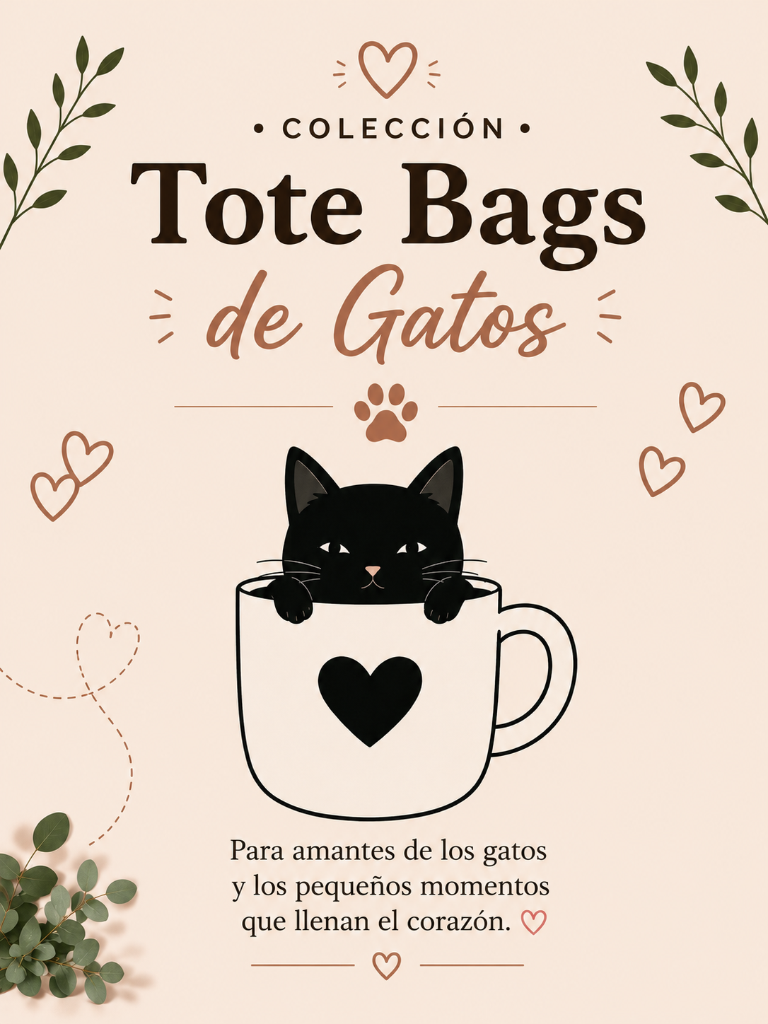 Tote Bags de Gatos
