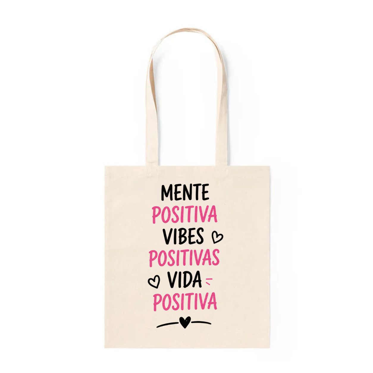 Tote Bag Mente positiva, vibes positivas