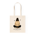 Tote Bag Algodón Lectora – Entre Páginas Soy Libre | Bolsa Tela Regalo 38x42 cm