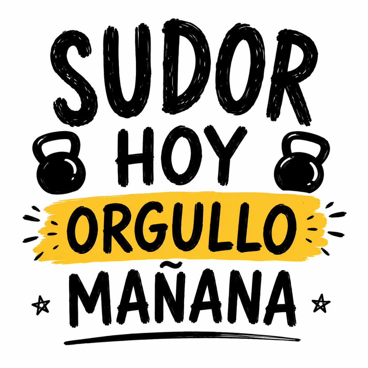 Tote Bag Sudor Hoy, Orgullo Mañana