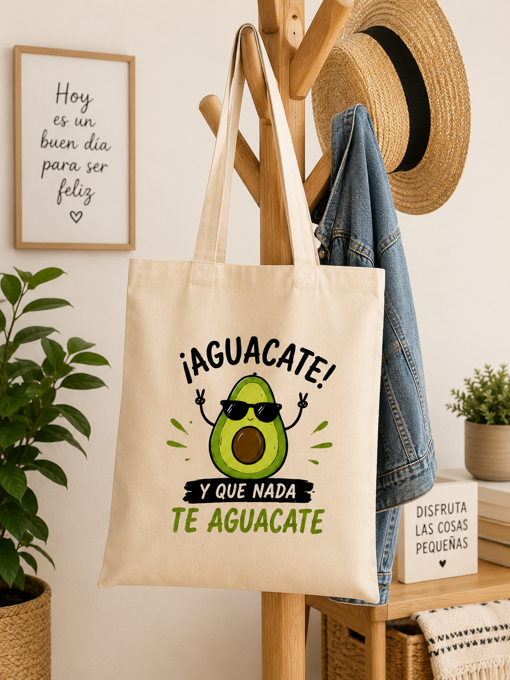 Tote Bag ¡Aguacate! Y que nada te aguacate