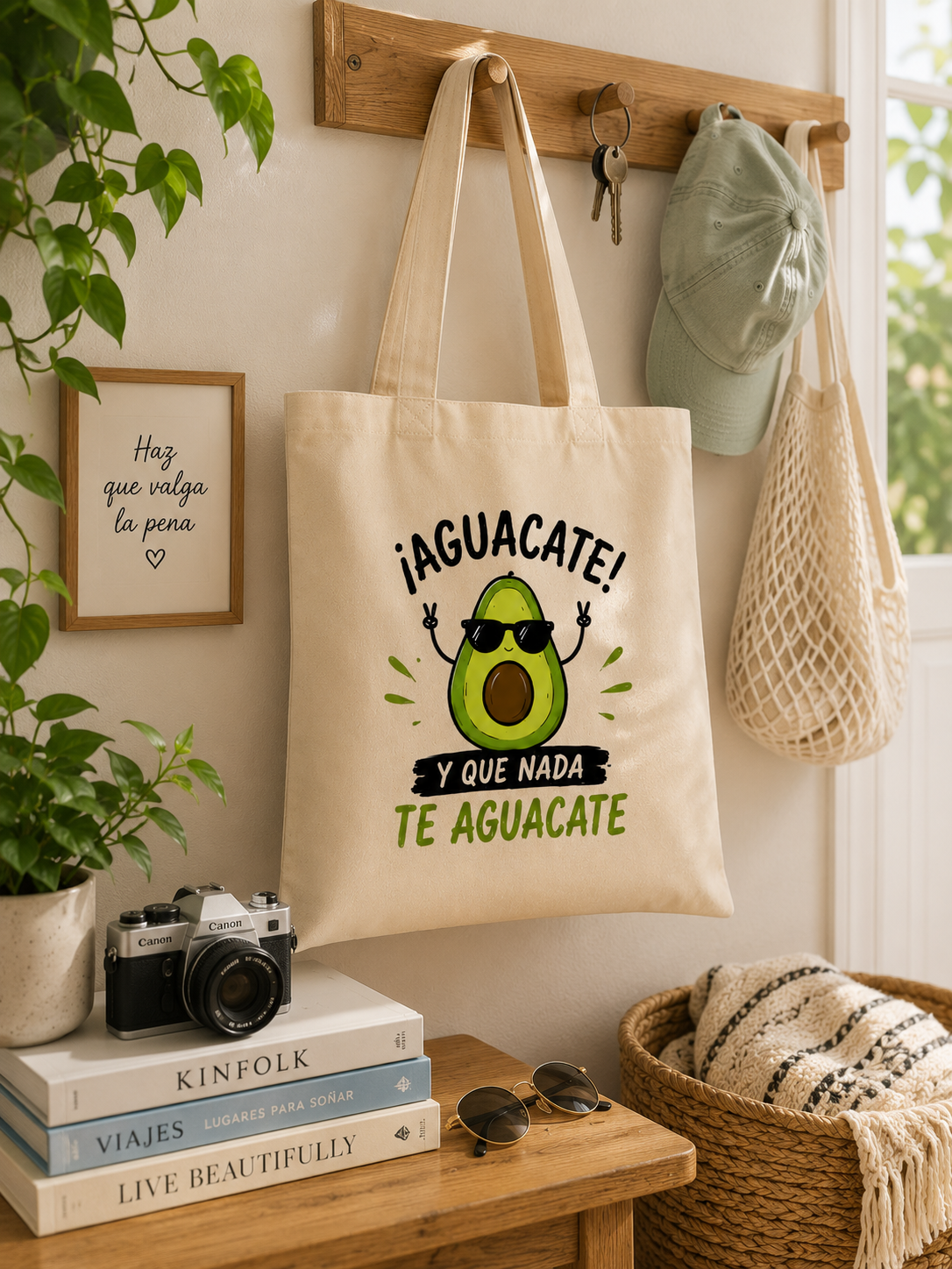 Tote Bag ¡Aguacate! Y que nada te aguacate