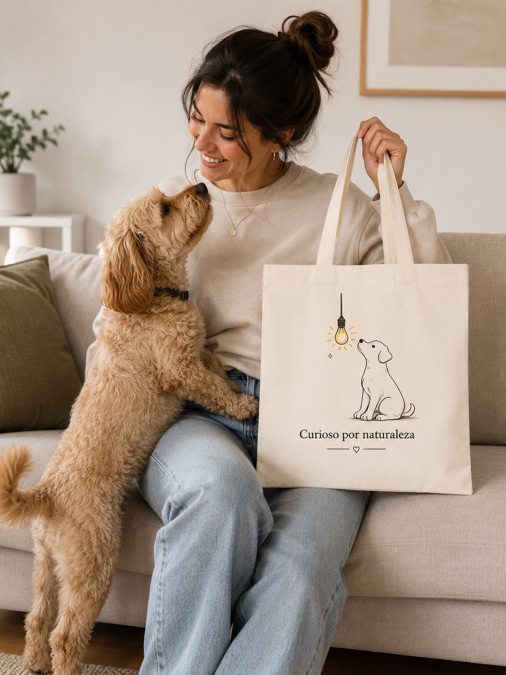 Tote Bag Curioso por naturaleza