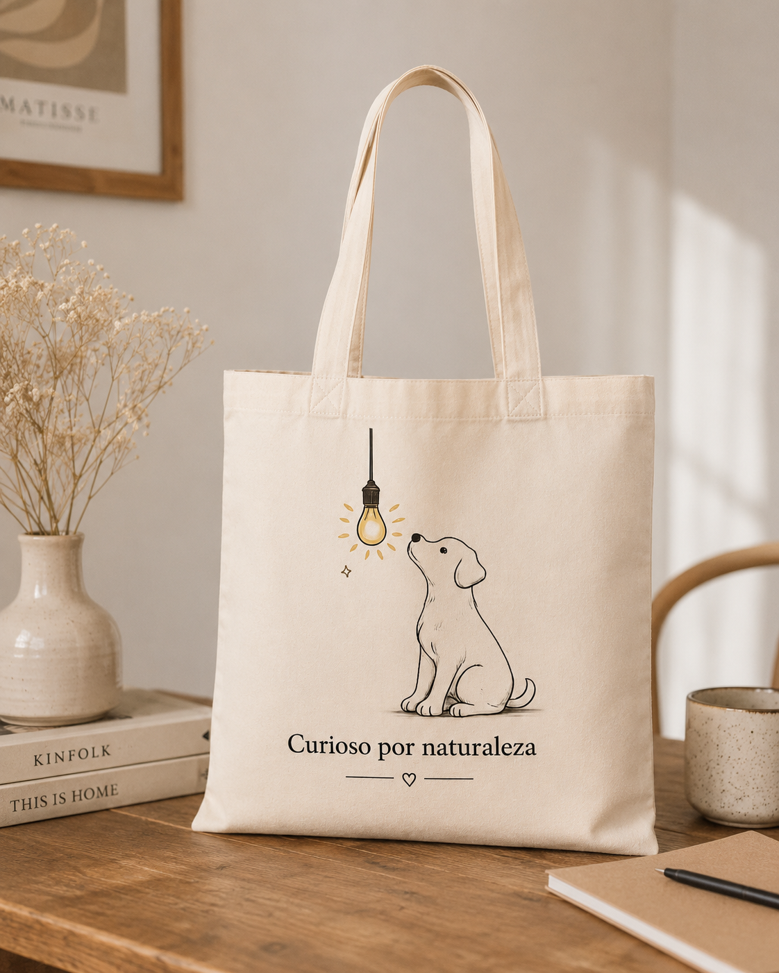 Tote Bag Curioso por naturaleza