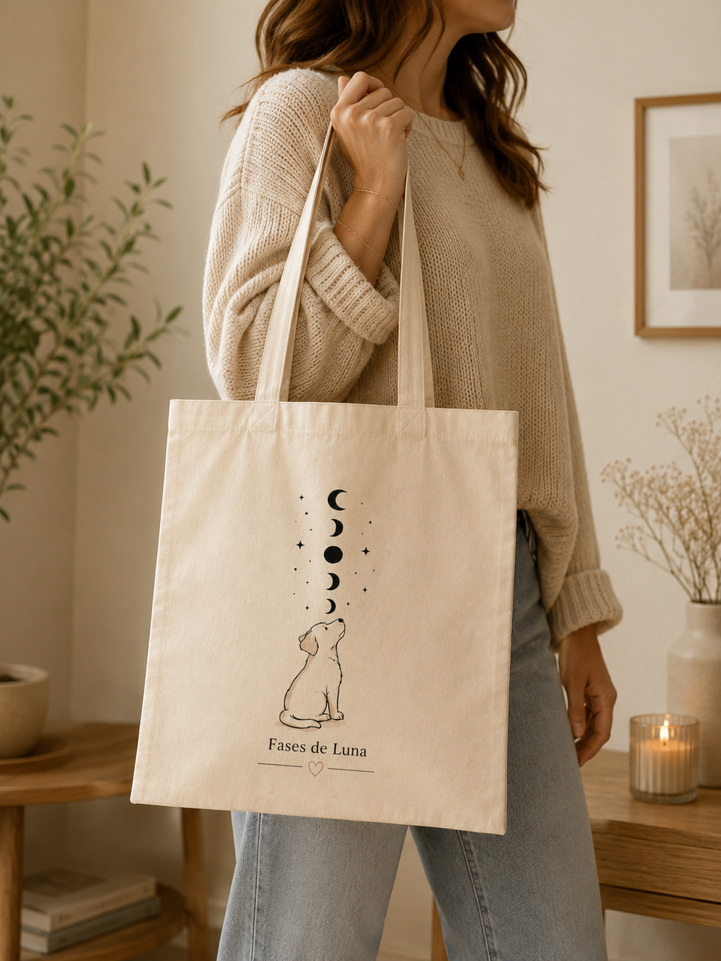 Tote Bag Fases de Luna