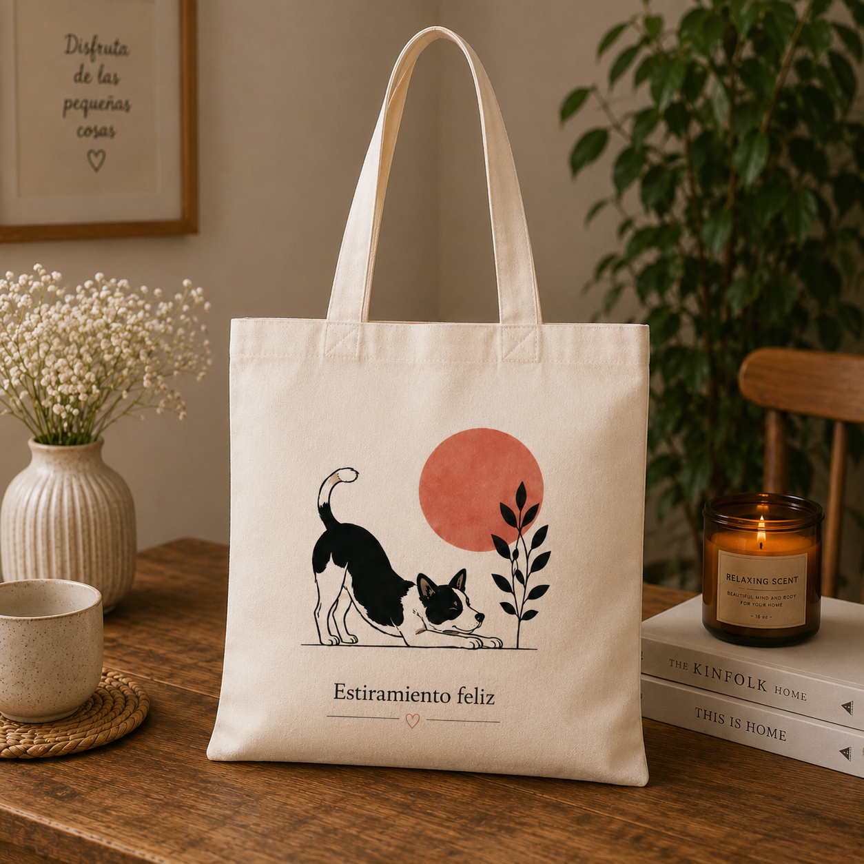 Tote Bag Estiramiento Feliz