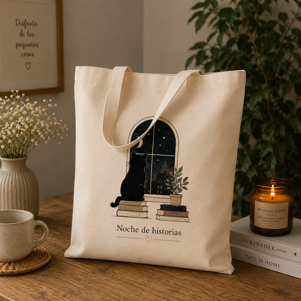 Tote Bag Noche de Historias