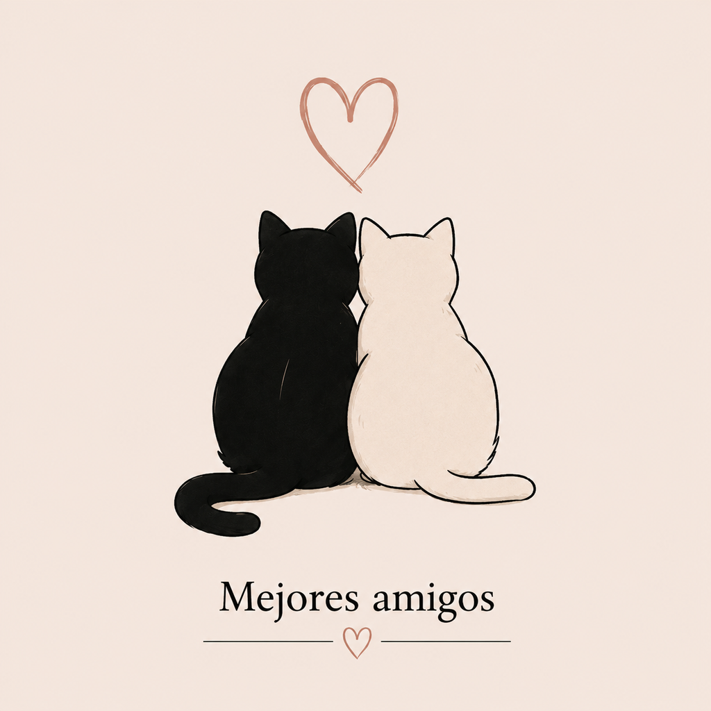 Tote Bag Mejores Amigos