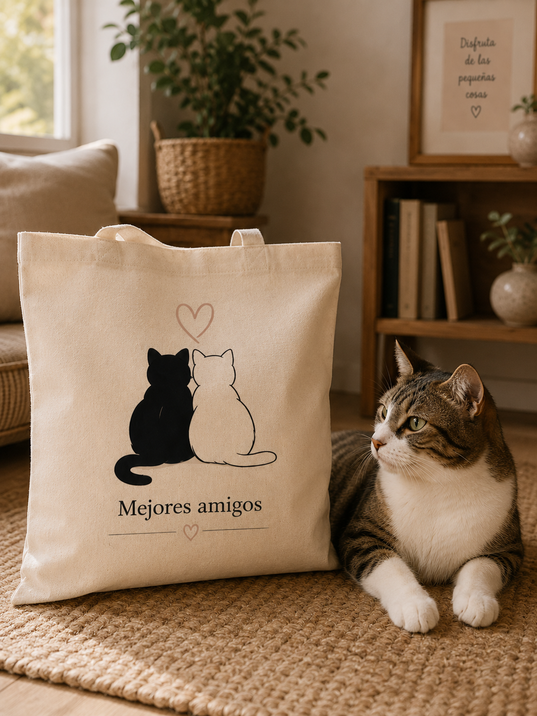 Tote Bag Mejores Amigos