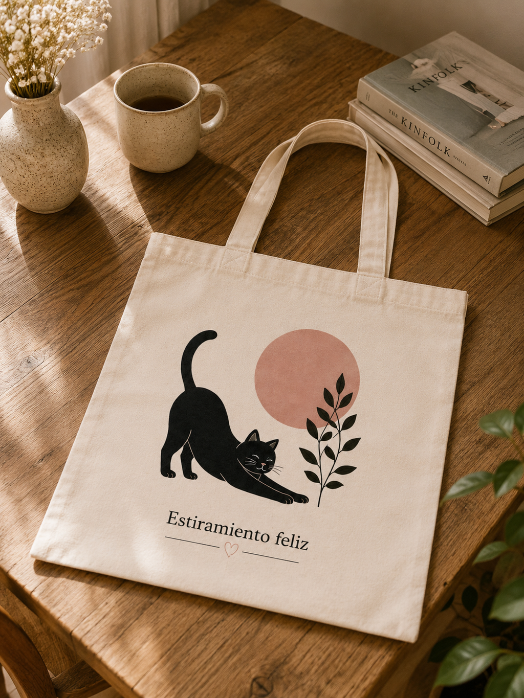Tote Bag Estiramiento Feliz