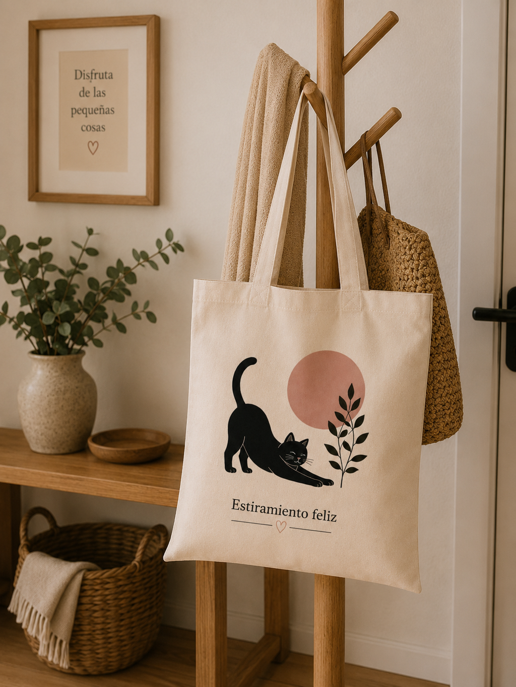 Tote Bag Estiramiento Feliz
