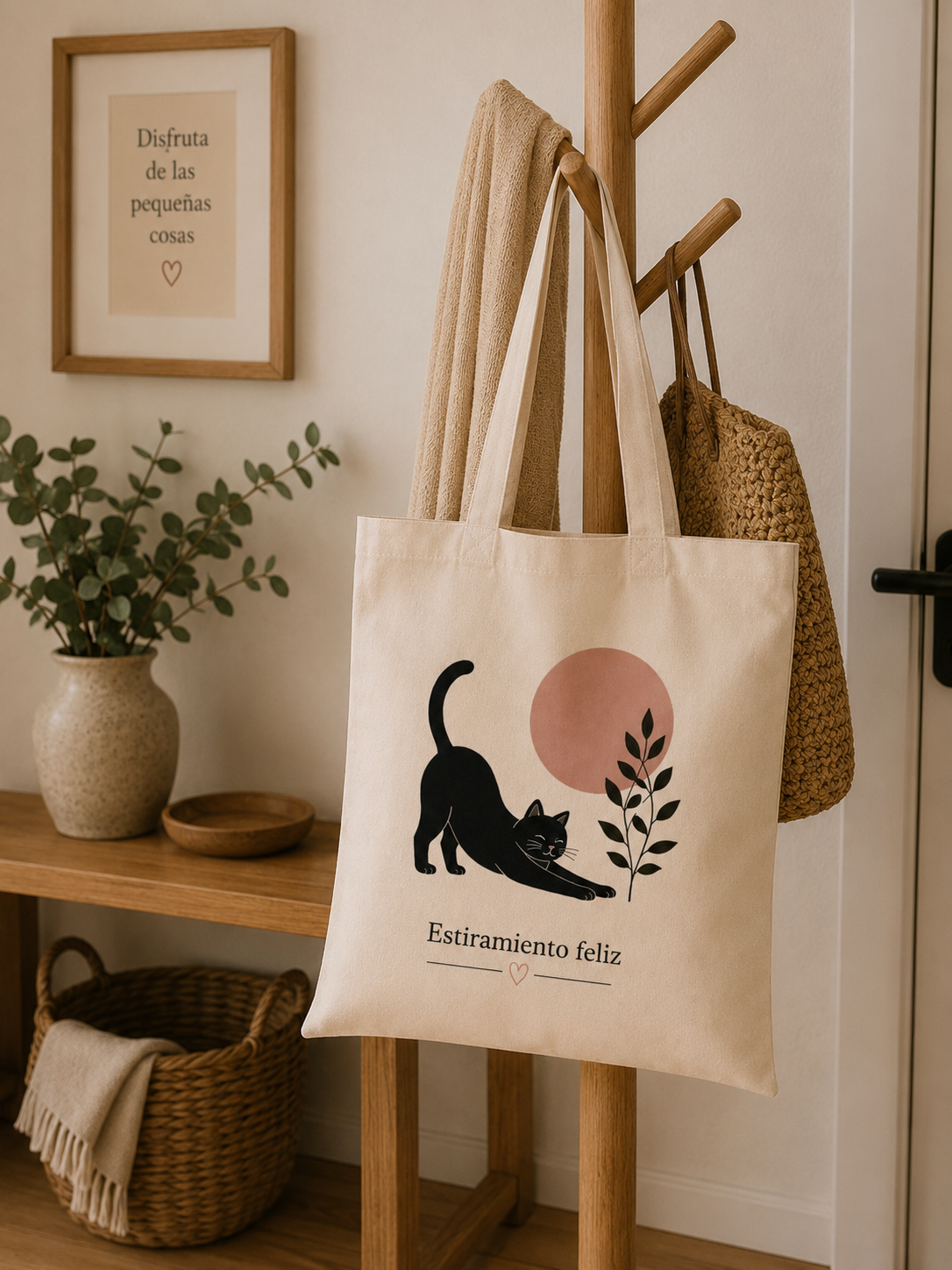 Tote Bag Estiramiento Feliz