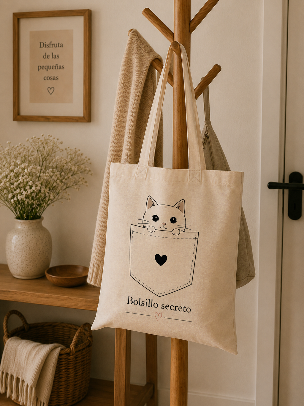 Tote Bag Bolsillo Secreto