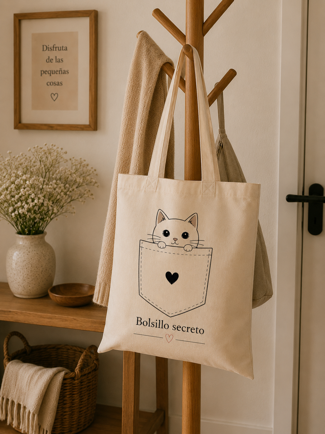Tote Bag Bolsillo Secreto