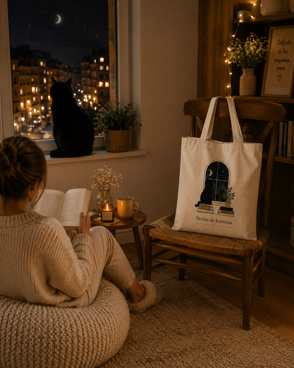 Tote Bag Noche de Historias
