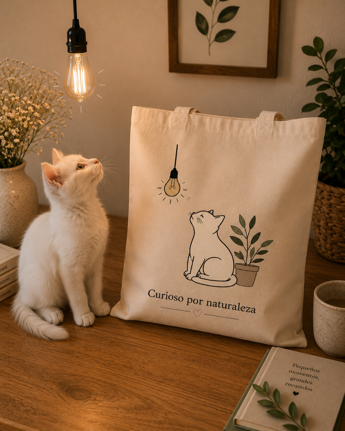 Tote Bag Curioso por Naturaleza