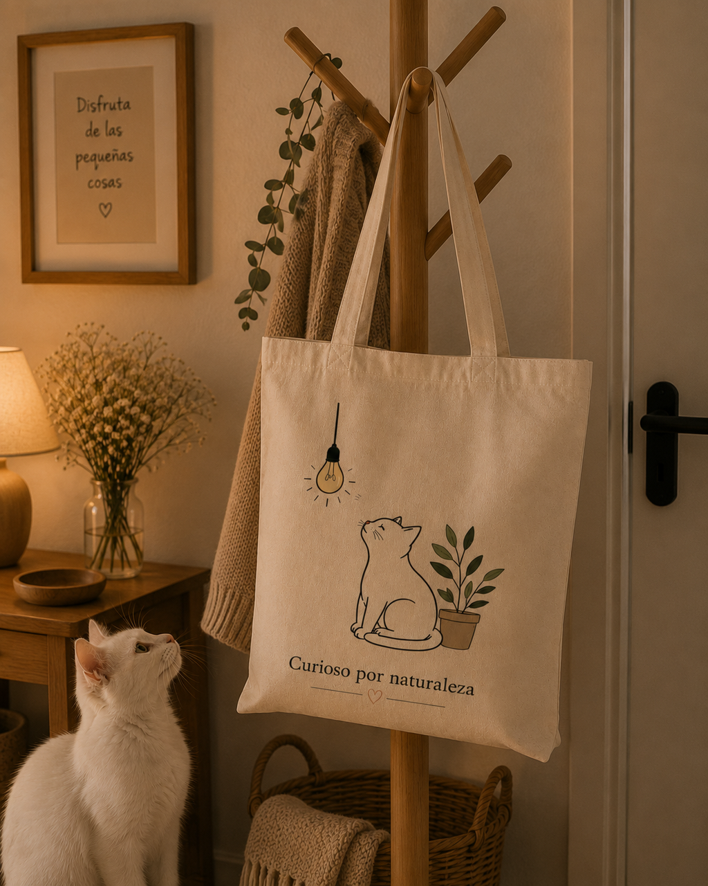 Tote Bag Curioso por Naturaleza