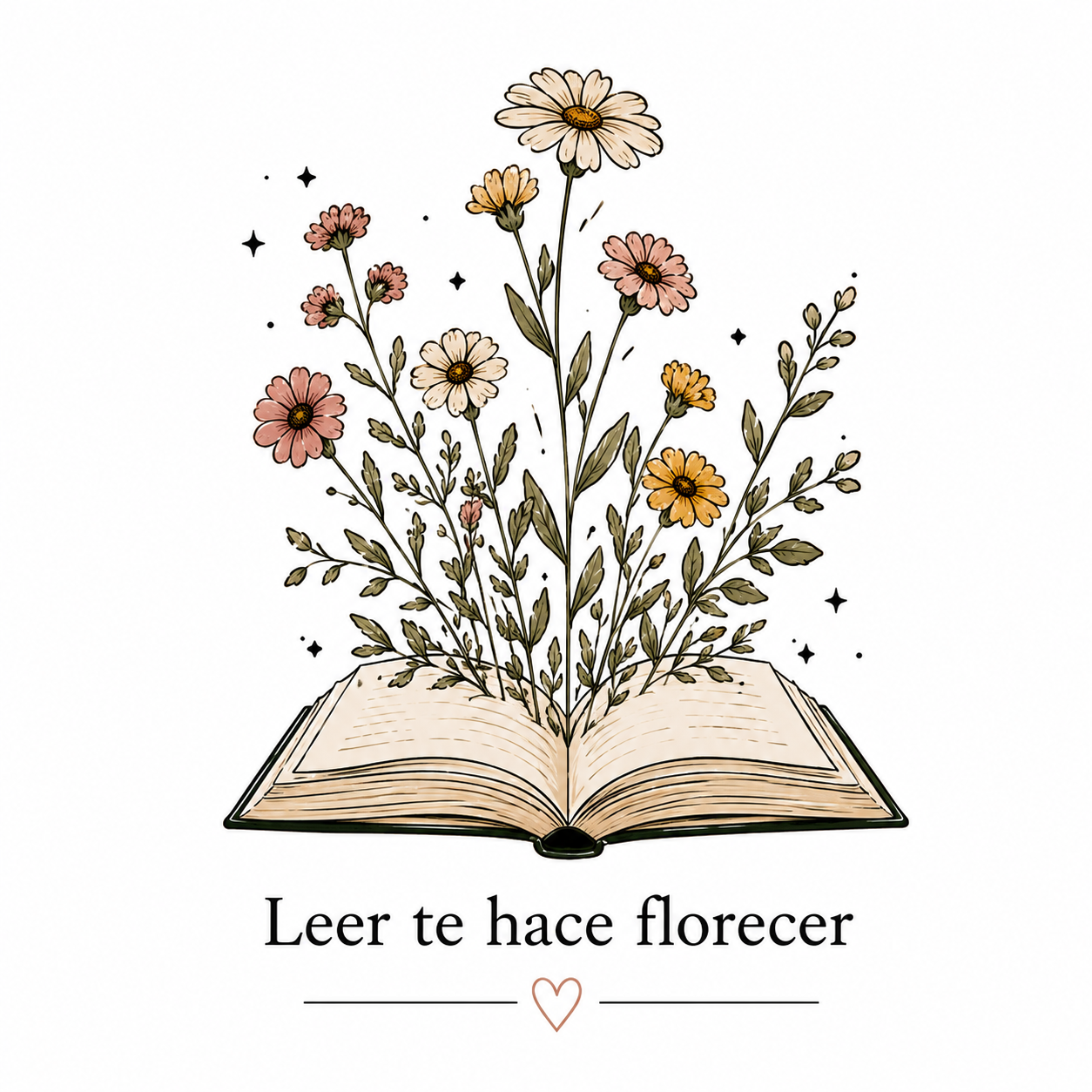 Tote Bag Leer te hace florecer