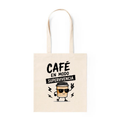 Tote Bag Café en Modo Supervivencia