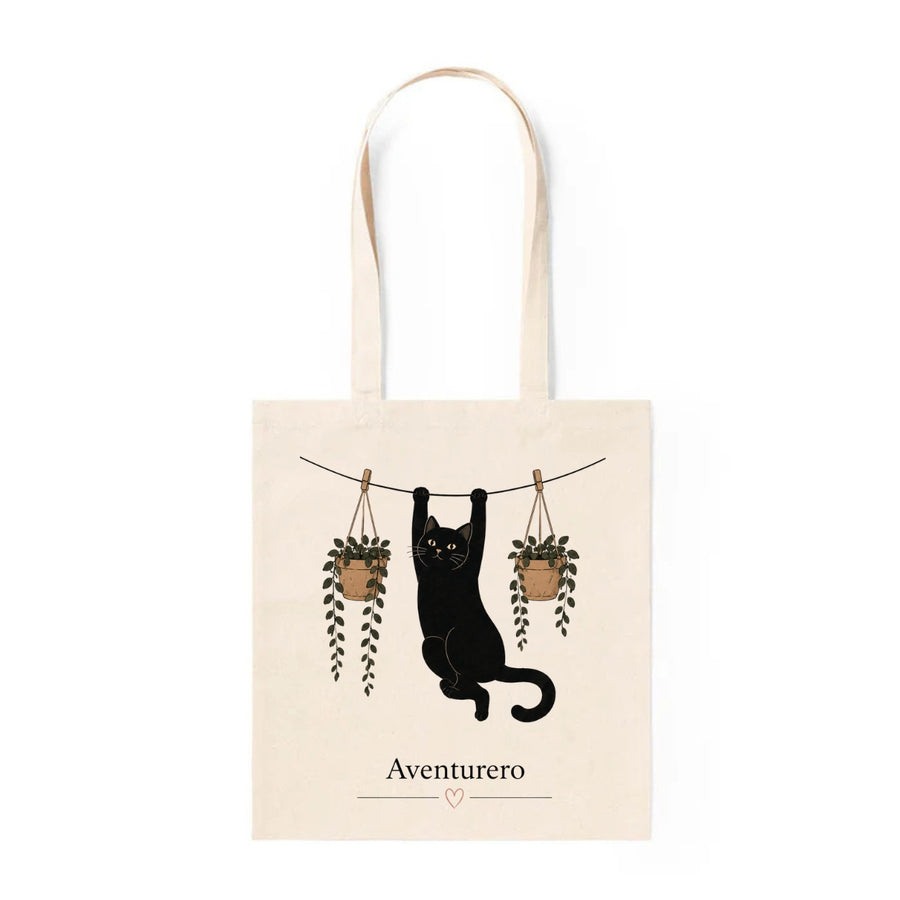 Tote Bag Gatos Aventurero