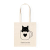 Tote Bag Gatos Gatito en Taza