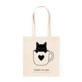 Tote Bag Gatito en Taza