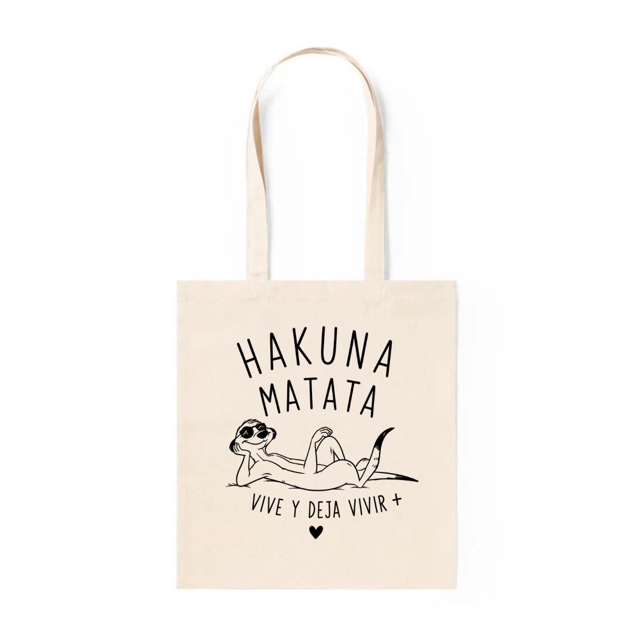 Tote Bag Hakuna Matata – Vive y Deja Vivir