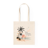 Tote Bag de Algodón con Atardecer "Menos Preocupaciones, Más Atardeceres"