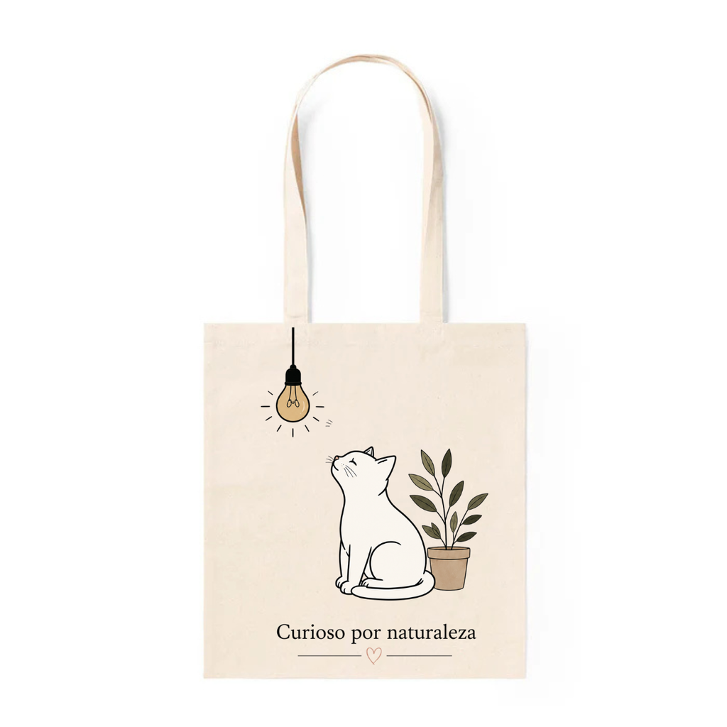 Tote Bag Curioso por Naturaleza