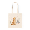 Tote Bag de Algodón con Perro "Lealtad Pura, Amor Sin Filtros"