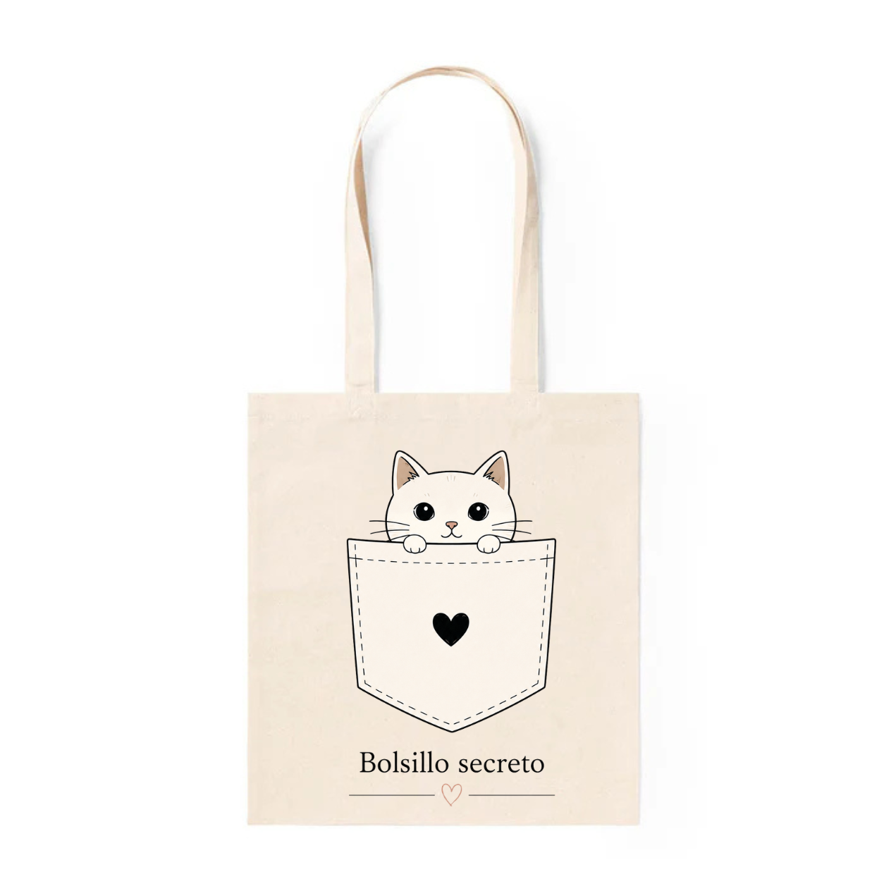 Tote Bag Bolsillo Secreto