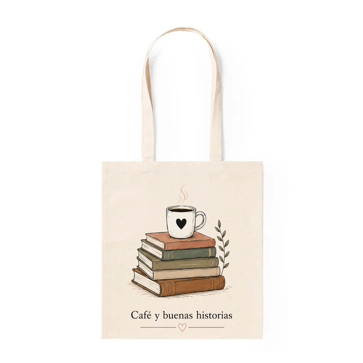Tote Bag Café y Buenas Historias
