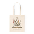 Tote Bag Leer te hace florecer