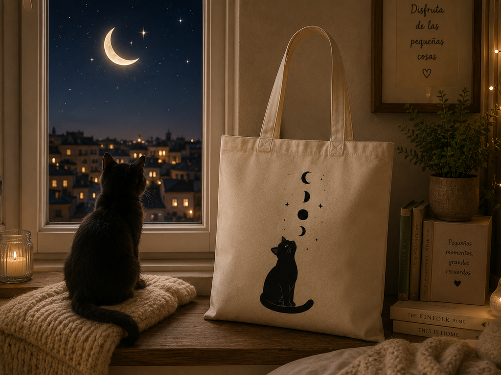 Tote Bag Fases de Luna