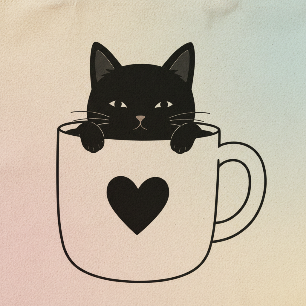 Gatito en Taza slide 3